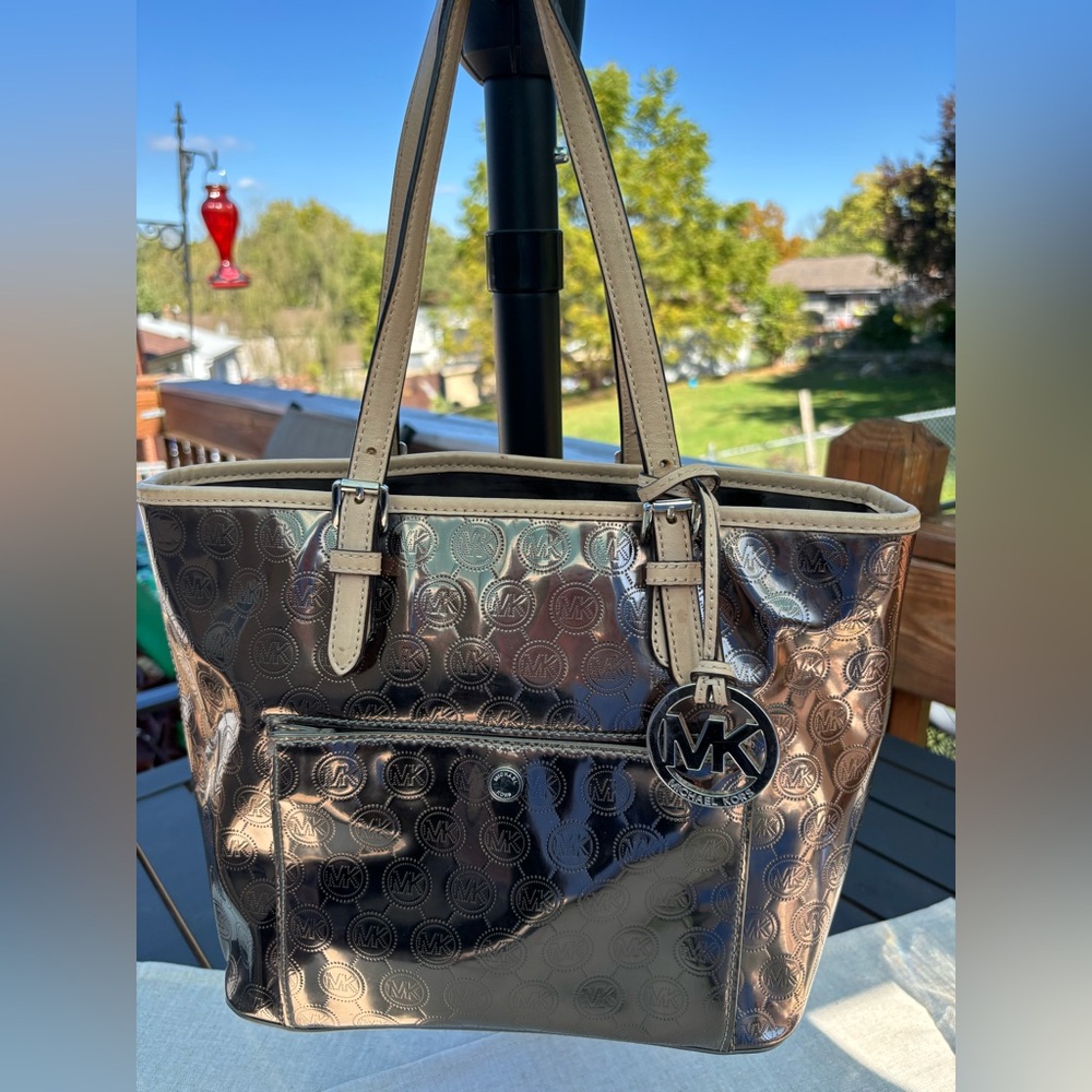 Michael Kors Metallic Bronze shoulder bag